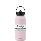 Smidge Flip Straw Bottle Summer Blush 900ml - British product
