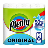 Plenty Original kitchen roll 6 per pack, imported from the UK