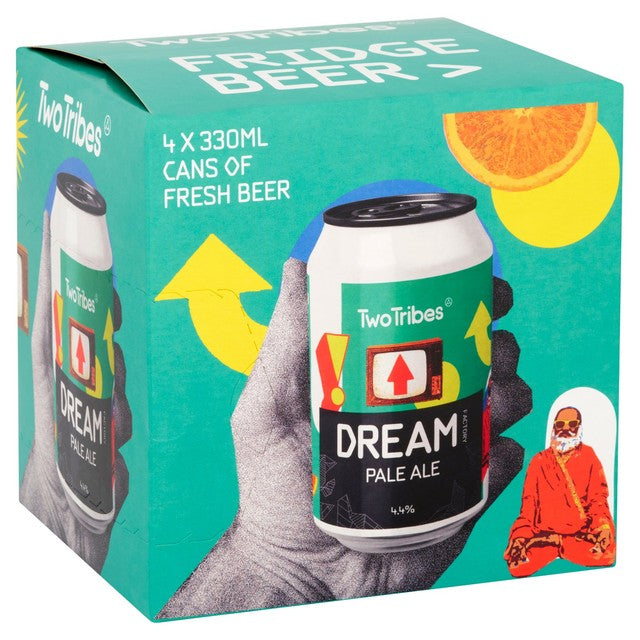 Two Tribes Dream Factory pale ale 4 x 330ml (British brand)