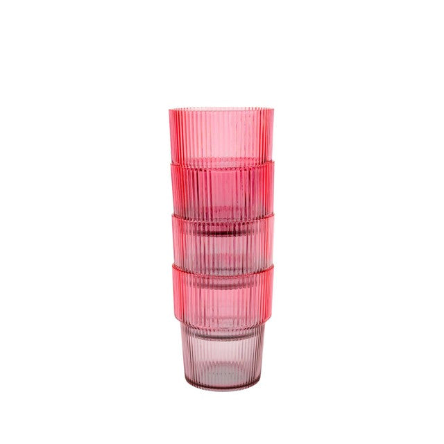 Navigate ombre stacking picnic plastic tumblers set of 4 (British brand)