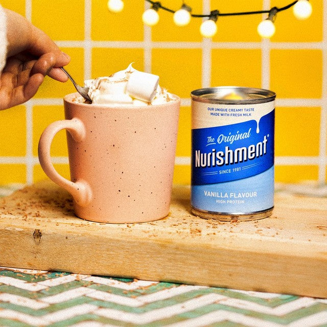 Nurishment Original Vanilla Milkshake 400g, imported from the UK