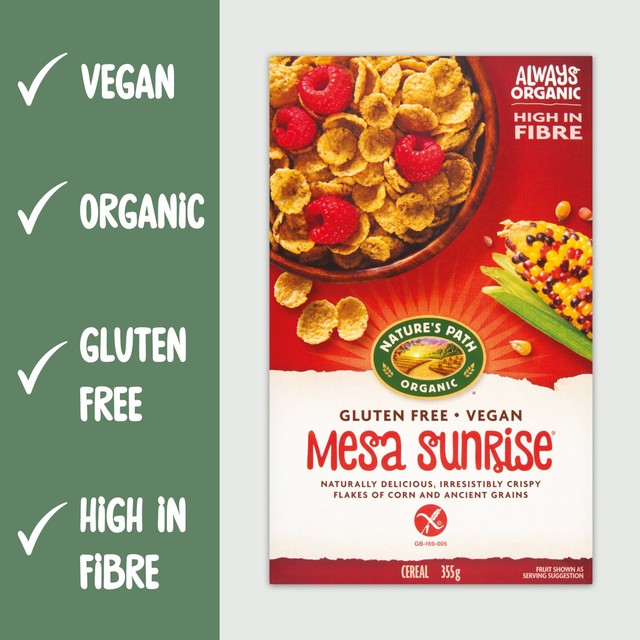Nature's Path Mesa Sunrise cereal 355g, imported from the UK