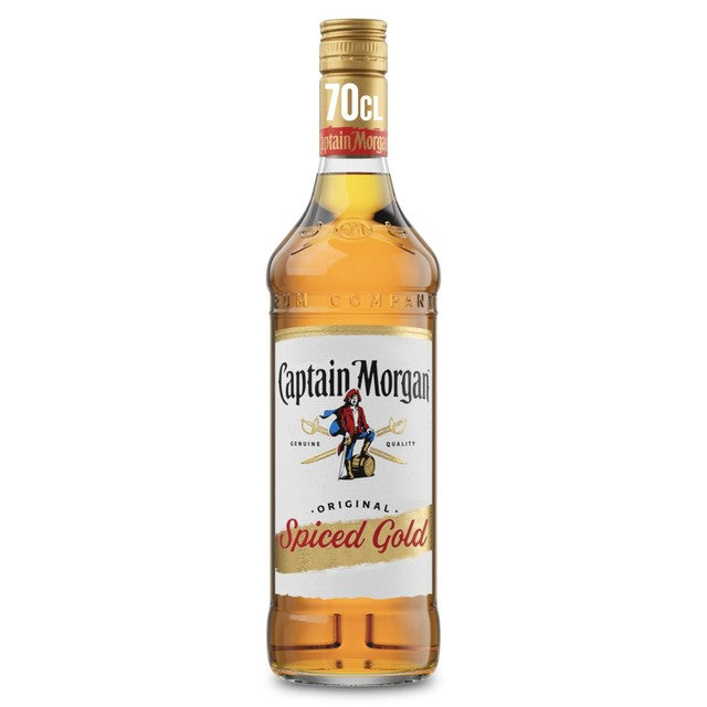 Captain Morgan Original Spiced Gold Rum 70cl - British product