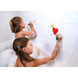 Janod bath colouring set with pencils and sponge - British product