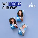 Schwarzkopf LIVE Intense Colour 088 Urban Brown, imported from the UK