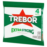 Trebor extra strong peppermint mint rolls 4 x 41.3g (British brand)
