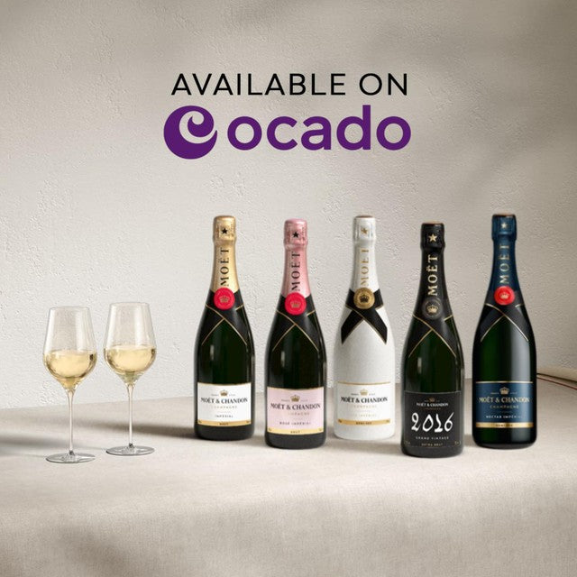 Moet & Chandon Brut Imperial Champagne 75cl, imported from the UK
