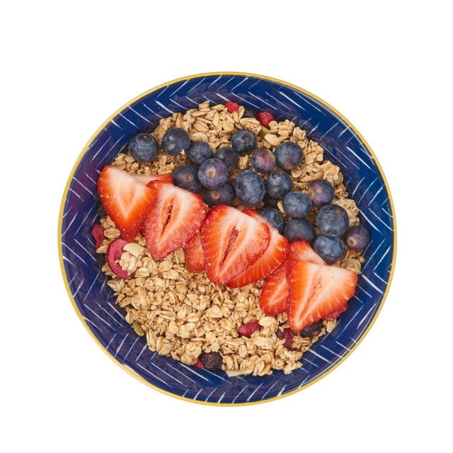 KitchenCraft ceramic bowl indigo 16cm (British brand)