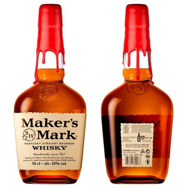 Maker's Mark Kentucky Straight Bourbon 70cl imported from the UK