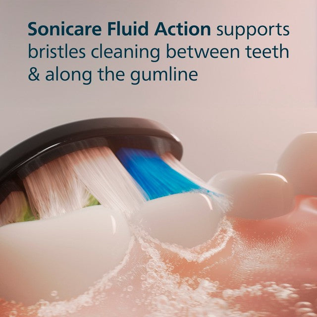 Philips Sonicare W2 brush head black 2+1 pack, imported from the UK