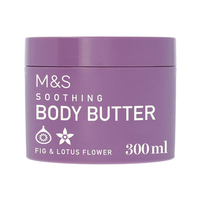 M&S Beroligende Kroppssmør Fiken & Lotusblomst 300ml