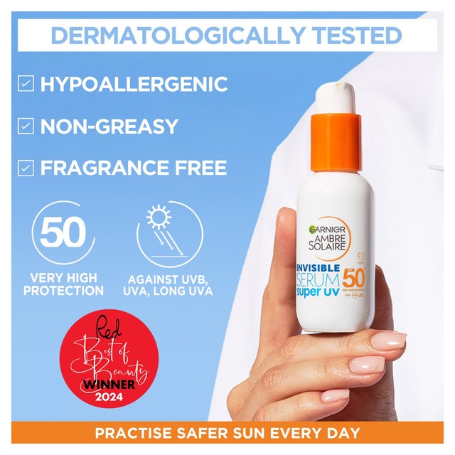 Garnier Ambre Solaire face serum SPF 50 - British product