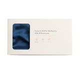 M&S pure mulberry silk pillowcase navy (British brand)