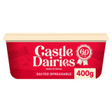 Castle Dairies salted spreadable butter tub - British product