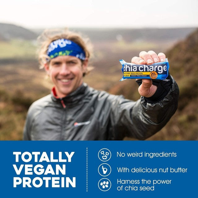 Chia Charge Salted Caramel Protein Crispy Bar 60g - British product