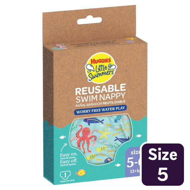 Huggies Little Swimmers reusable swim pants size 5-6 (13kg+), UK version