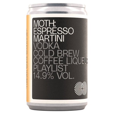 Moth Espresso Martini Cocktail 125 ml boks