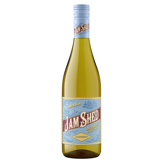 Jam Shed Chardonnay white wine 75cl, UK version