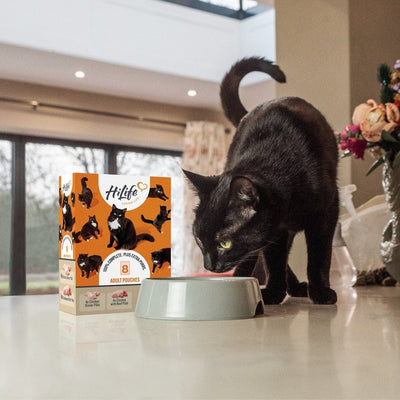 M&S HiLife Natural Thunfisch und Makrele in Gelee Nassfutter für Katzen 8 x 70g- Online kaufen bei McGrocer