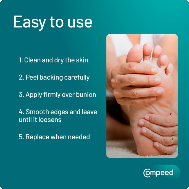 Compeed bunion plasters 5 patches - British product