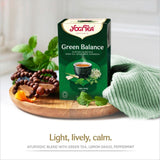 Yogi Tea Green Balance Organic green tea blend 17 tea bags (British brand)