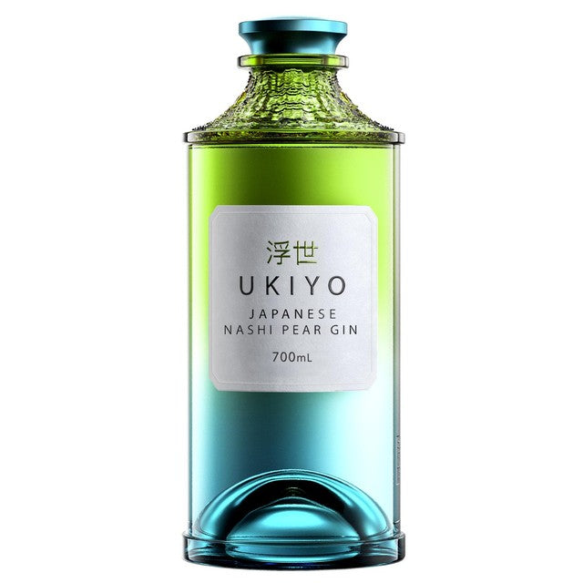 Ukiyo Nashi Pear Gin 700ml, imported from the UK