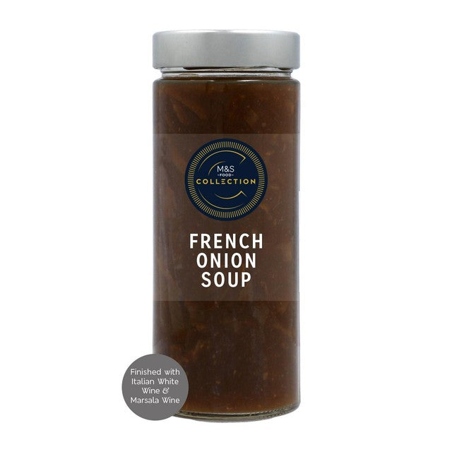 M&S French Onion Soup 550g, imported from the UK