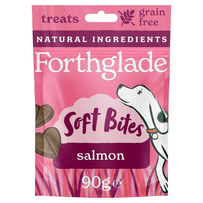 M&S Forthglade Natural Grain-Free Soft Bite Treats with Salmon Dog Treats 90g- Buy online at McGrocer