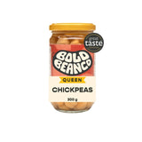 Bold Bean Co Queen Chickpeas in stock 300g jar (British brand)