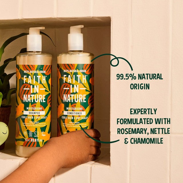Faith In Nature Shea & Argan Conditioner 1L - British product