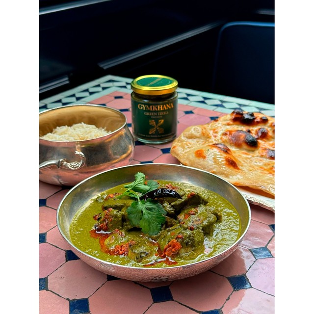Gymkhana Green Tikka Marinade 190g glass jar, UK version