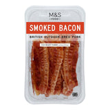 M&S smoked bacon strips 55g, imported from the UK