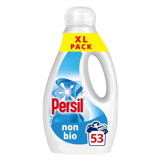 Persil Non Bio Laundry Liquid Detergent 1.431L, imported from the UK