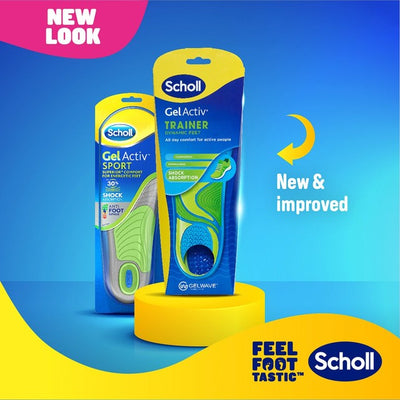 Scholl Gel Activ Trenersåler Små skoinnleggssåler