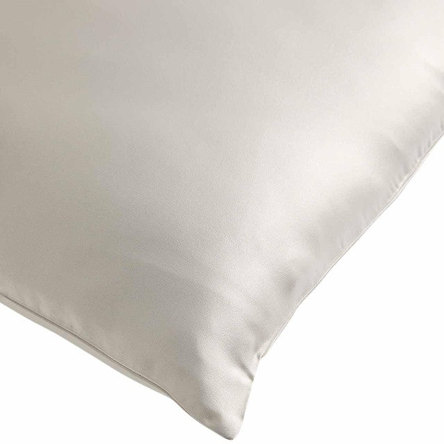 M&S silk pillowcase light grey, imported from the UK