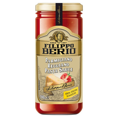 M&S Filippo Berio Parmigiano Pasta Sauce 340g- Buy online at McGrocer