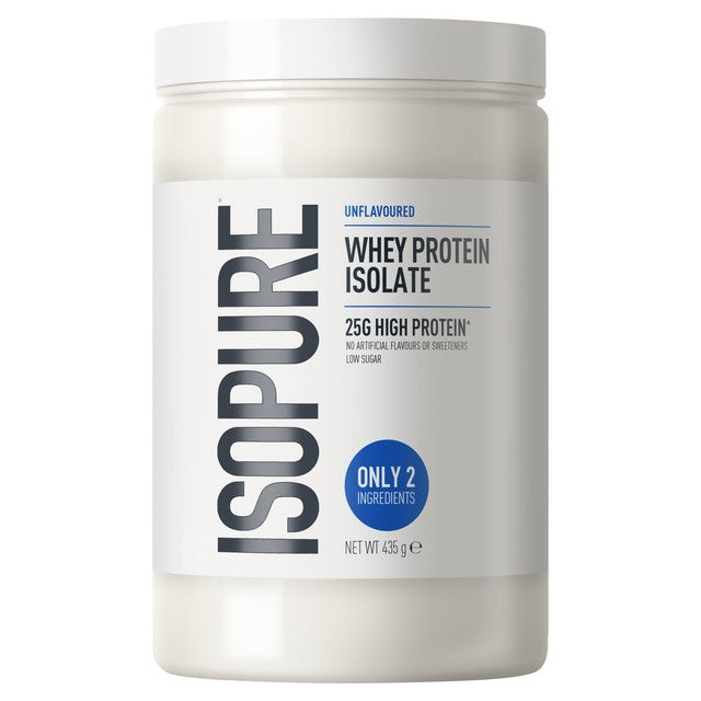 Isopure unflavoured whey protein isolate powder 435g, UK version