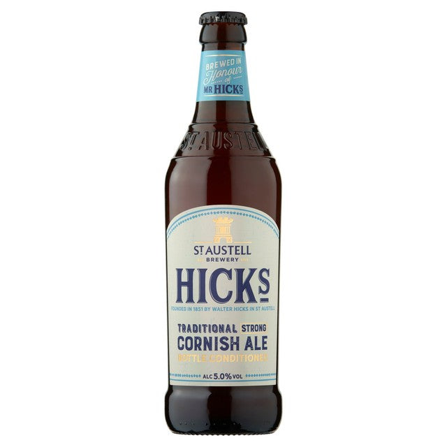 St Austell Hicks real ale 500ml, UK version