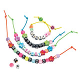 Clementoni Crazy Chic message bracelet craft kit, imported from the UK