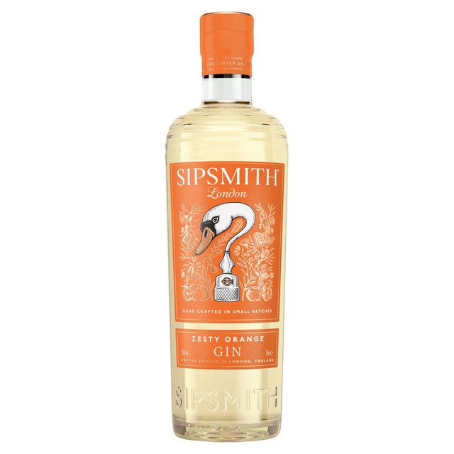 Sipsmith Zesty Orange gin 70cl (British brand)