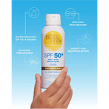 Bondi Sands SPF 50+ Sunscreen Mist Australian sunscreen, imported from the UK