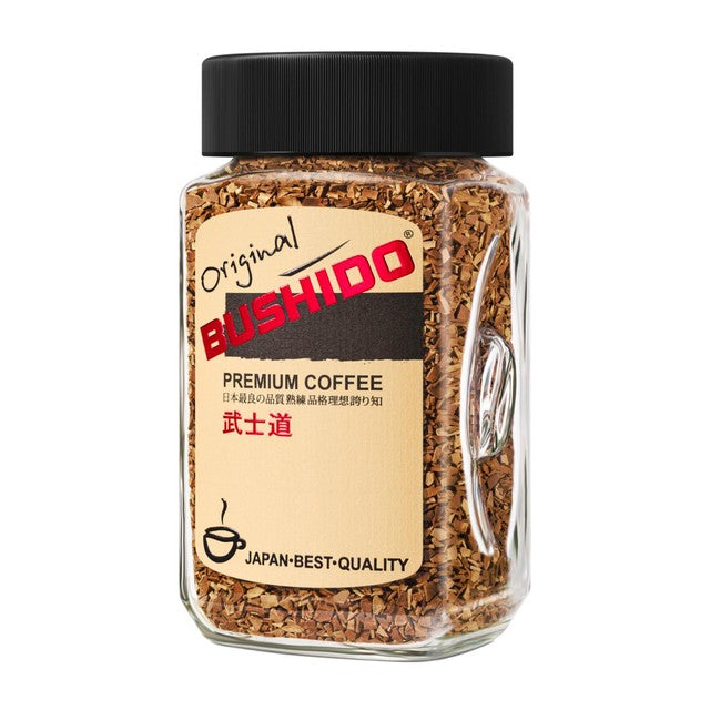 Bushido original instant coffee 100g - British product