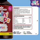 Natures Aid iron mini drops 50ml for children, imported from the UK