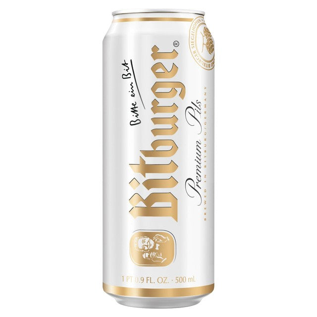 Bitburger Premium Pils Pilsbier 4x500ml - Britisches Produkt
