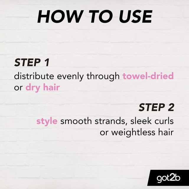 Got2b Smooth Operator anti-frizz hair lotion 200ml, UK version