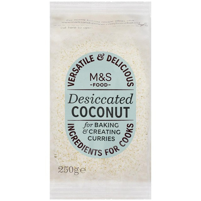 M&S desiccated coconut 250g - British product