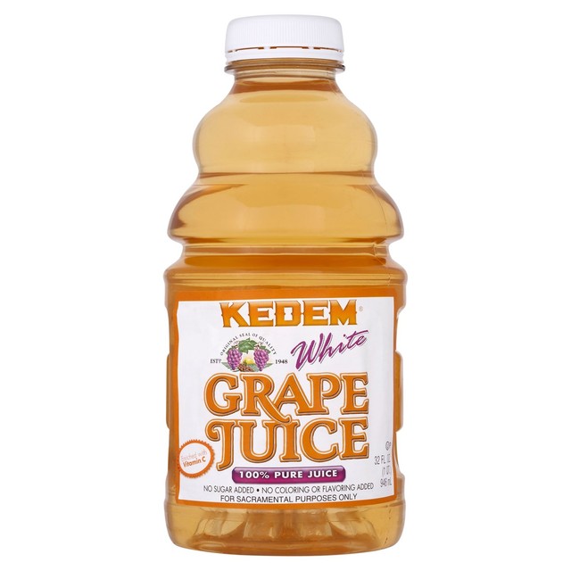 Kedem 100% Pure White Grape Juice 946ml bottle, UK version