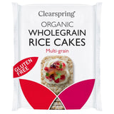 Clearspring multi-grain rice cakes 130g - British product