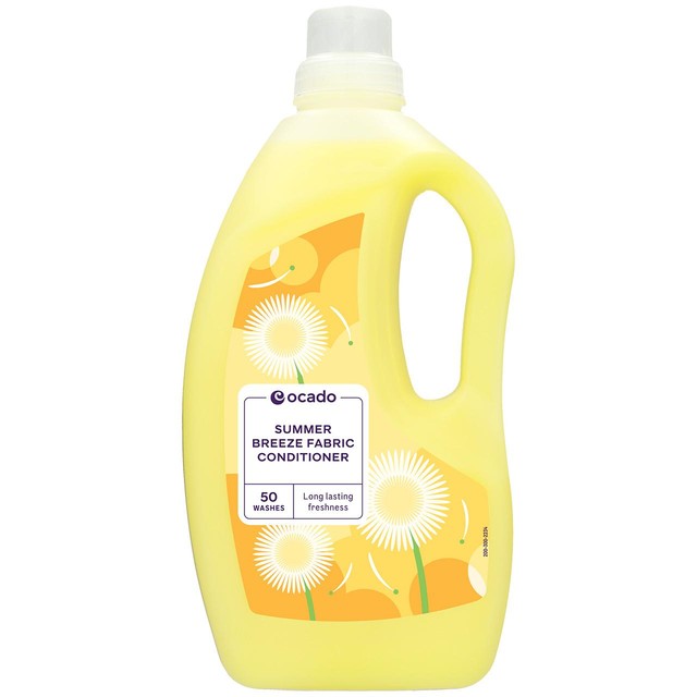 Ocado Summer Breeze fabric conditioner 50 wash, imported from the UK