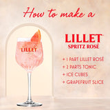 Lillet Rosé wine-based aperitif 75cl, UK version